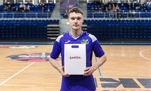 Gruodžio mėnesio futsal A lygos MVP tapo „Vikingų“ atstovas Jonas Ulberkis
