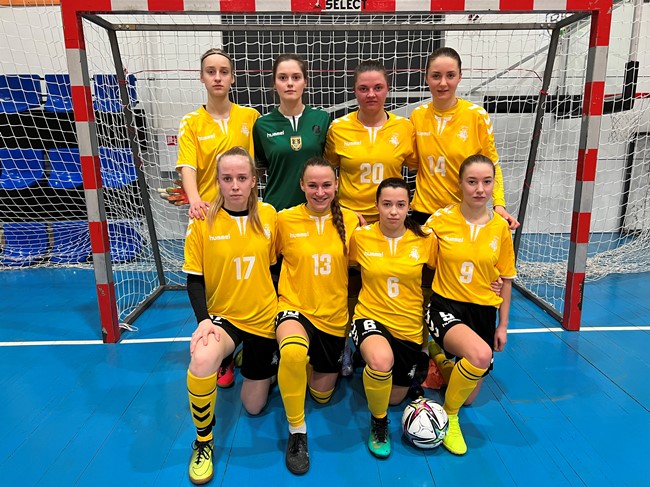Lietuvos moterų futsal čempionate vyks pusfinalio etapas
