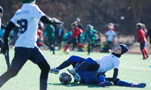 Kaune įvyko draugiškas vaikų futbolo turnyras Ukrainai paremti