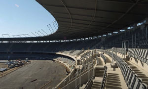 Renovuojamame Dariaus ir Girėno stadione – UEFA stadionų inspektoriaus vizitas