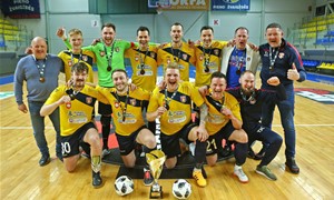 Futsal A lygos sezono finišas: „Dainava“ išvykoje iškovojo bronzos medalius