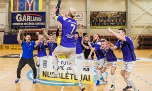 „Vikingai“ – LFF Futsal taurės laimėtojai