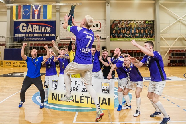 „Vikingai“ – LFF Futsal taurės laimėtojai