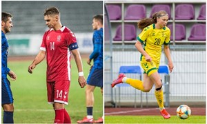 Du jaunieji Lietuvos futbolininkai – tarp „100 sporto žvaigždžių“ rinkimų laureatų