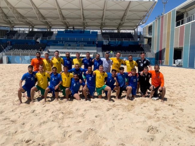 Paplūdimio futbolo rinktinė sužaidė dar dvejas rungtynes su varžovais iš Azerbaidžano