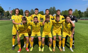 Baltijos taurės turnyre – devyniolikmečių rinktinės lygiosios su latviais