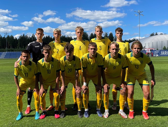 Pasirodymas Baltijos taurės turnyre baigtas pralaimėjimu latviams