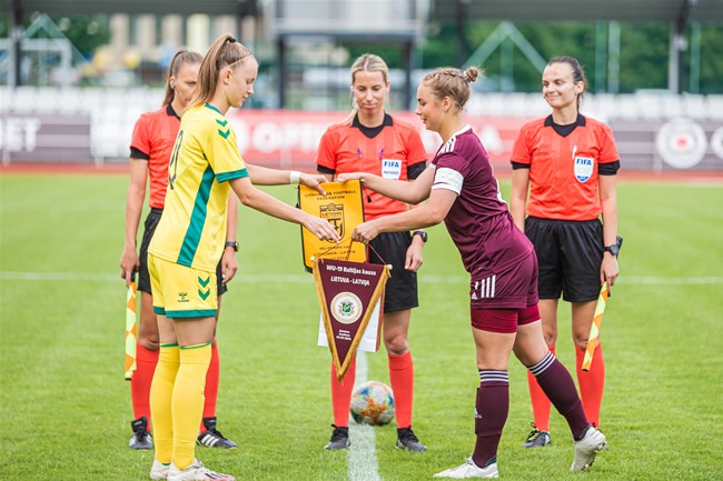 Merginų U-19 rinktinė nesėkmingai pradėjo Baltijos taurės turnyrą
