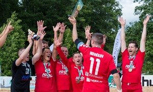 Paplūdimio futbolo čempiono vardą apgynęs M. Makutunovičius: „Vis dar saldu nugalėti“