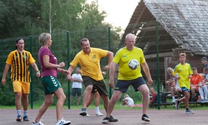 Antrajame bendruomenių futbolo turnyre nugalėtojais tapo ringaudiškiai