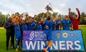 Debiutiniame Baltijos jaunimo futbolo lygos turnyre triumfavo Vilniaus BFA