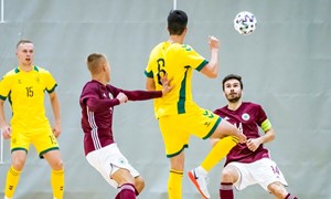 Lietuvos rinktinė draugiškose rungtynėse sužaidė lygiosiomis su Latvija