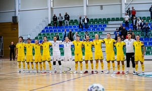 Vyrų futsal rinktinė draugiškose rungtynėse nusileido Sakartvelui