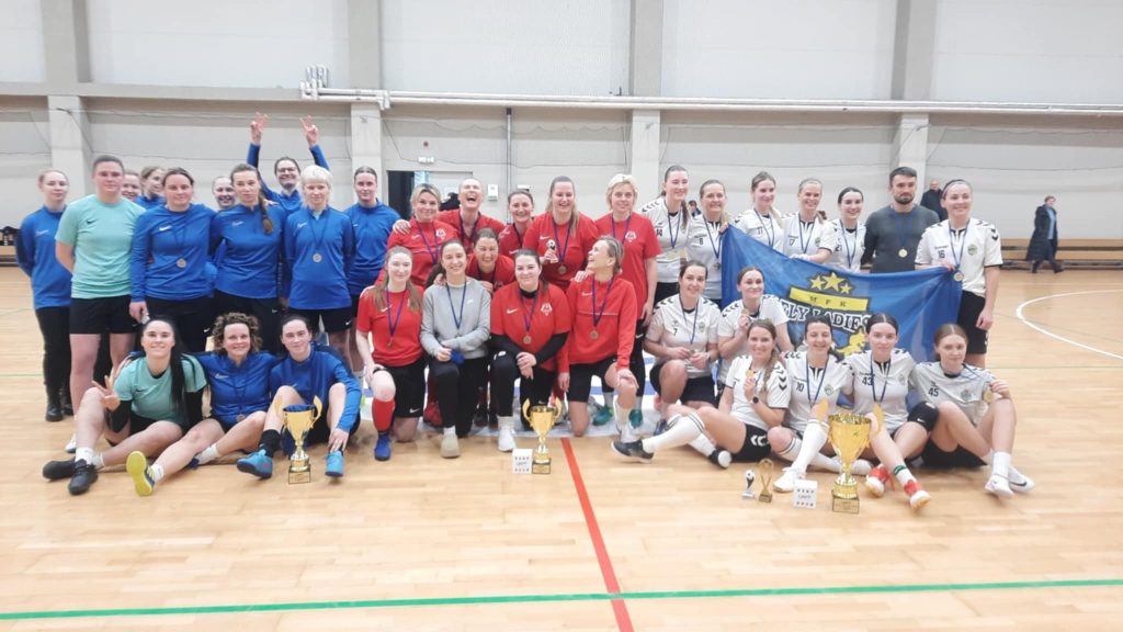 UAFF moterų futsal pirmenybėse paaiškėjo nugalėtojos